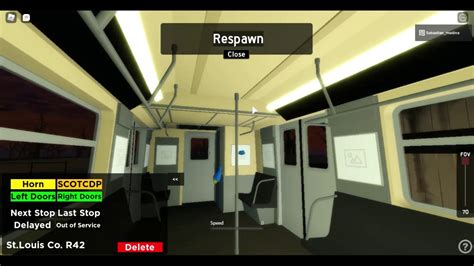 Roblox Joe S Subway Trials Driving A R42 YouTube