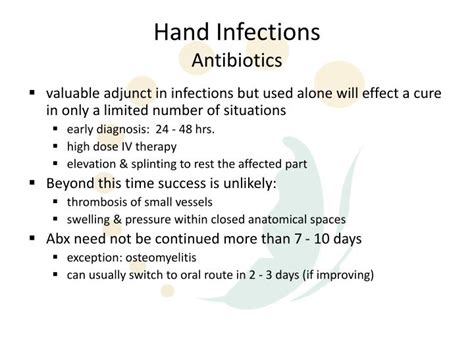 PPT - Hand Infections PowerPoint Presentation - ID:3753697