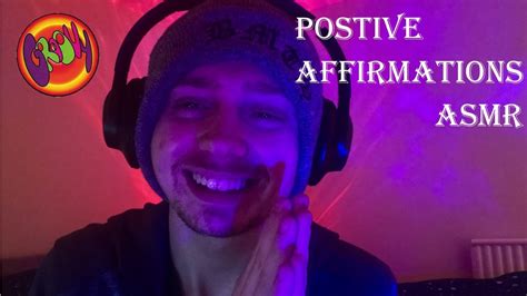 Positive Affirmations And Reading Whispered Asmr Youtube