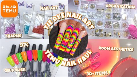 Huge Temu Nail Supply Haul Rating Everything I Got From Temu Tie