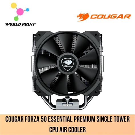 Cougar FORZA 50 Essential Premium Single Tower CPU Air Cooler Shopee