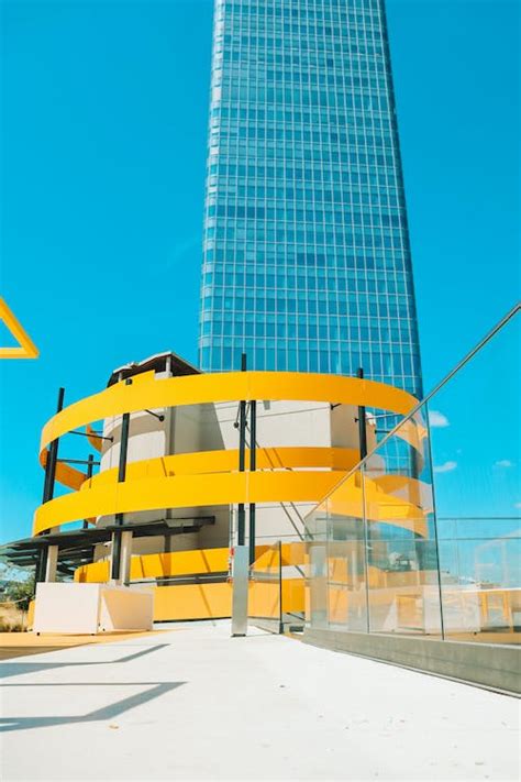 Glass Skyscraper In City Downtown · Free Stock Photo