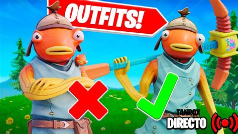 BATALLAS DE OUTFITS En Fortnite PARTIDAS PRIVADAS En Directo Ahora