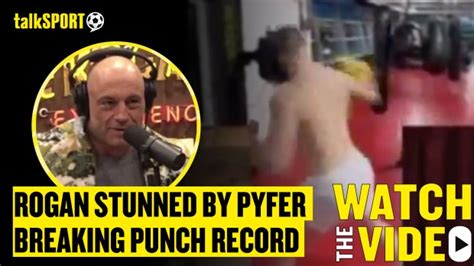 Ufc Star Joe Pyfer Shares Video Proof Of Him Breaking Francis Ngannous Punch Machine Record