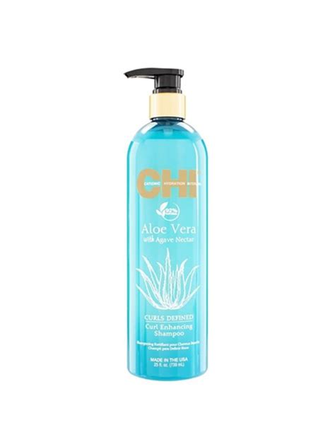 Chi Aloe Vera Garbanas Išryškinantis šampūnas Su Alavijais Ir Agavų