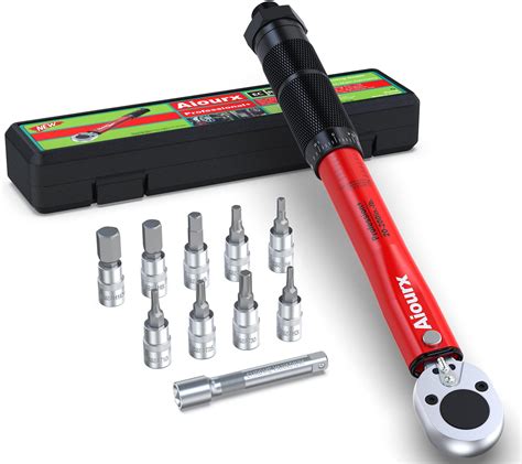 Aiourx 1 4 Inch Drive Click Torque Wrench Set 20 200 In Lb 2 26 22