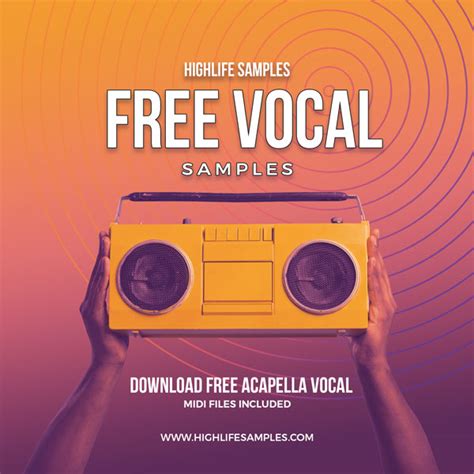 A New Free Vocal Sample Pack From Highlife Samples The Beat Community