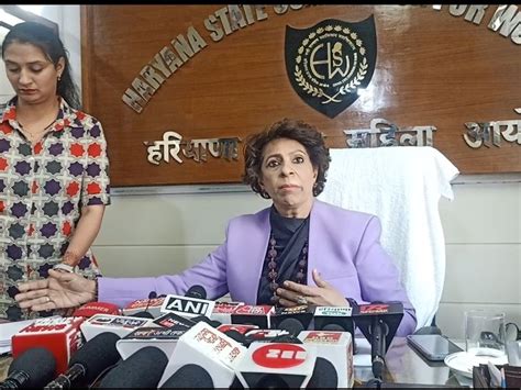 Haryana Women Commission Chairperson Renu Bhatia On Jind Principal