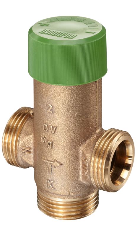 Brawa Mix Thermostatic Service Water Mixing Valve With External Thread