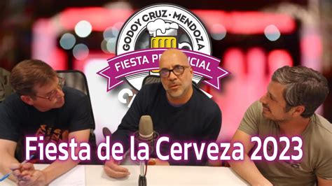 Fiesta de la Cerveza Godoy Cruz Lo que viene para la edición 2023