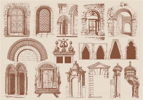 Top more than 72 architectural elements sketches latest - seven.edu.vn