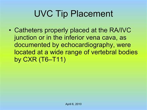 Umbilical Venous Catheter Ppt