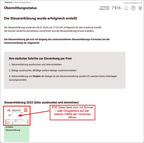 Wie reiche ich meine Steuererklärung ein E Tax BL