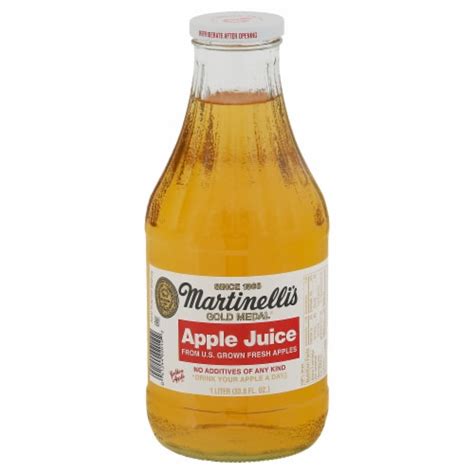 Martinelli S Apple Juice 33 8 Fl Oz Kroger