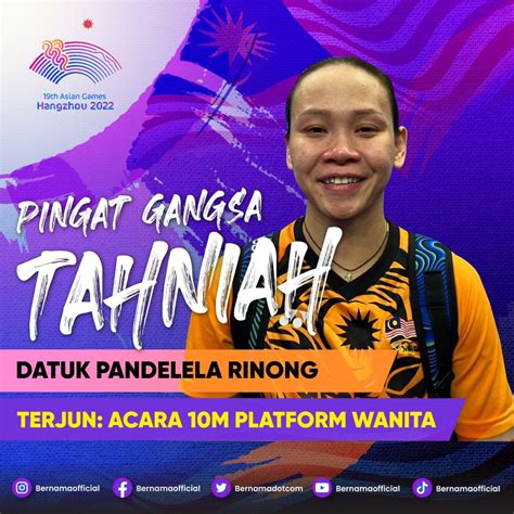 Sukan Asia Pandelela Raih Pingat Acara Individu Selepas Tahun