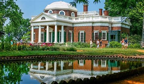 Monticello and the University of Virginia in Charlottesville - WorldAtlas