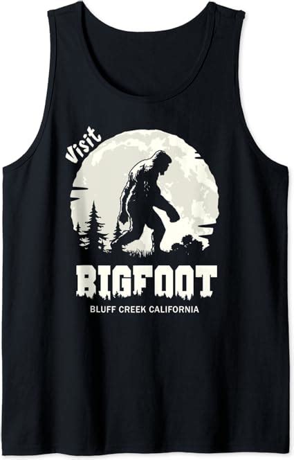 Amazon Bigfoot Clothing Sasquatch Apparel Bigfoot Tank Top