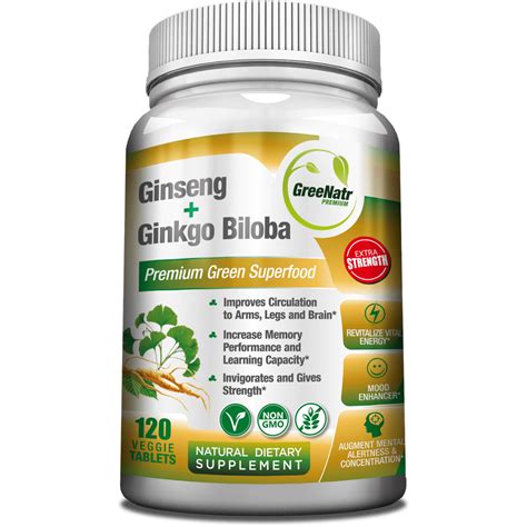 Panax Ginseng Ginkgo Biloba