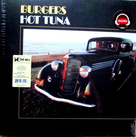 Hot Tuna Burgers Limited Edition Orange Vinyl Foldout Sleeve Lp Neu Ovp Sealed Eur