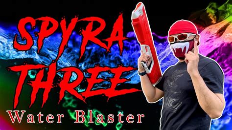 Spyra Three Electric Water Blaster YouTube