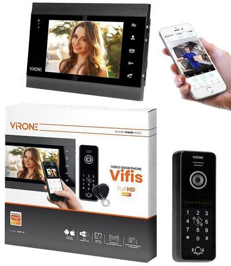 Wideodomofon Wi Fi Virone Vdp Fhd Vifis Full Hd Vdp Fhdzd B