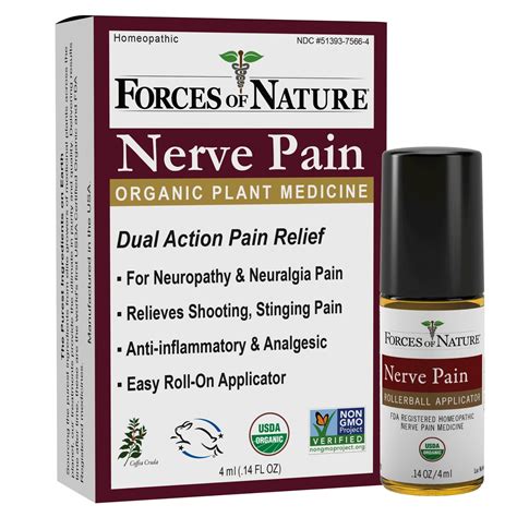 Natural Nerve Pain Relief | Organic Topical Oil Treatment – Forces of