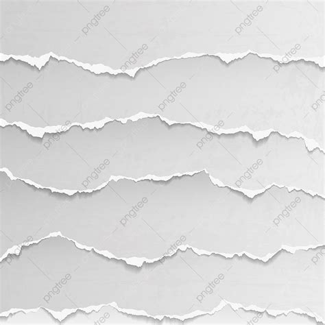 Abstract Paper Cut Vector Hd Png Images Abstract Torn Paper White Cut