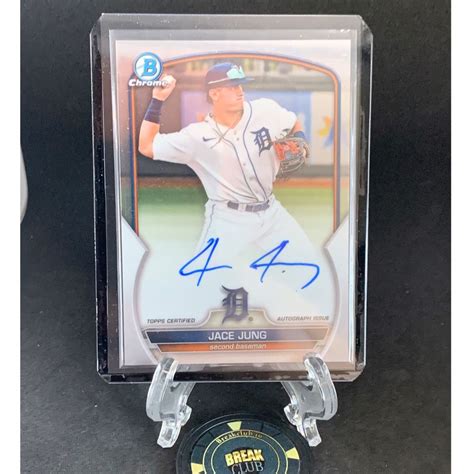 2023 Bowman Jace Jung Auto Prospect