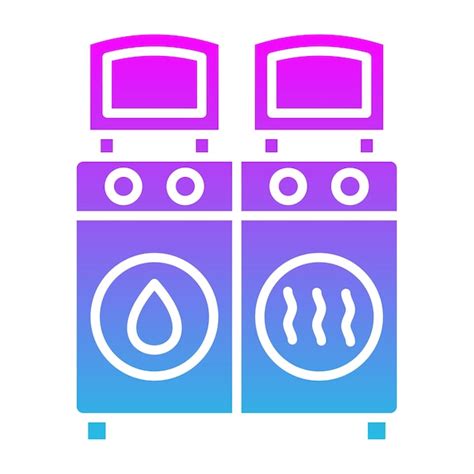 Premium Vector Washing Machine Icon