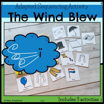 The Wind Blew Activities by Mrs Preschool | TPT