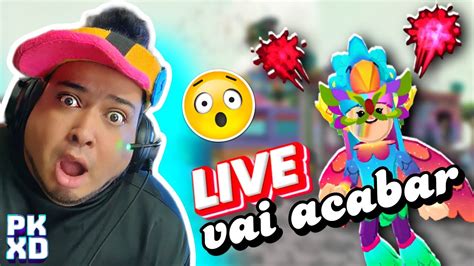 Última Live De Pk Xd No Carnaval Jogando Com Inscritos Ao Vivo Youtube