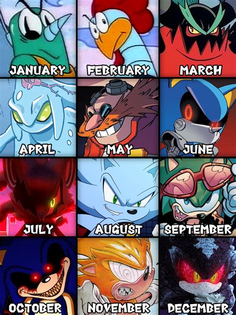 Your Birth Month Determines Which Sonic Villain You Are Last One Of