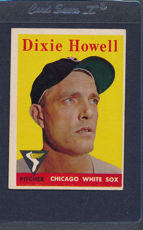 Topps Dixie Howell White Sox Ex Mt Ebay