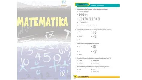 Kunci Jawaban Soal Mapel Matematika Kelas Smp Halaman Tentang