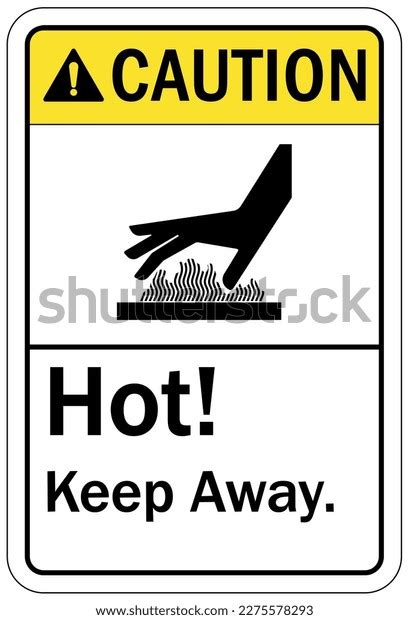 Hot Warning Sign Labels Stock Vector Royalty Free 2275578293