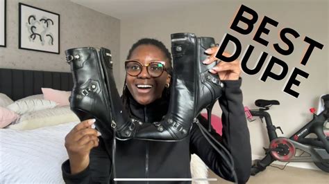 Amazon Finds THE BEST Balenciaga Cagole Boots Dupe YouTube