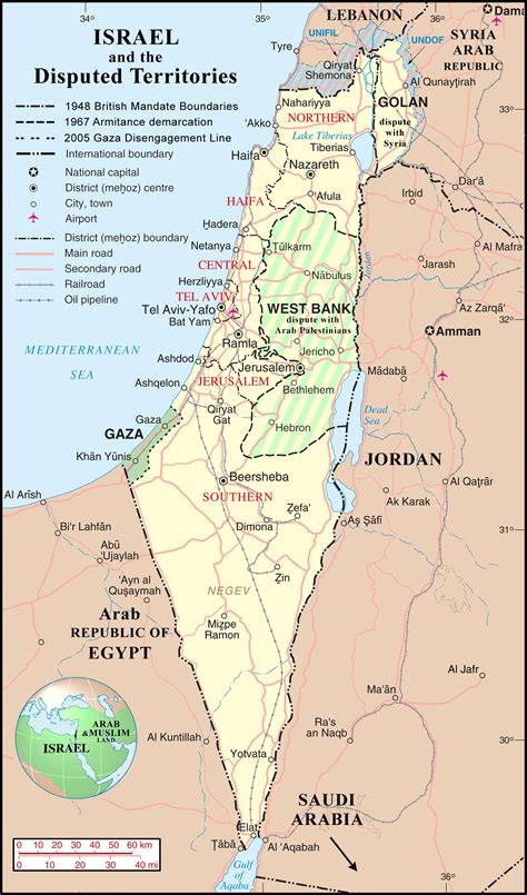 Israel Map Kings