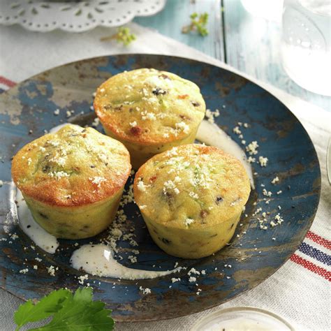 Tienes 1 patata y 1 calabacín Prepara estos deliciosos muffins salados