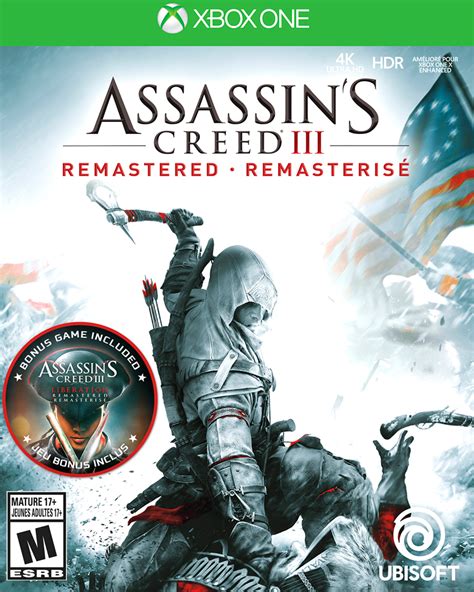 Assassins Creed Iii Remastered Xbox One Game Cool Tienda De Videojuegos Funko Y Figuras