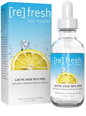 Lactic Acid Peel vs. Glycolic Acid Peel - Refresh Skin Therapy