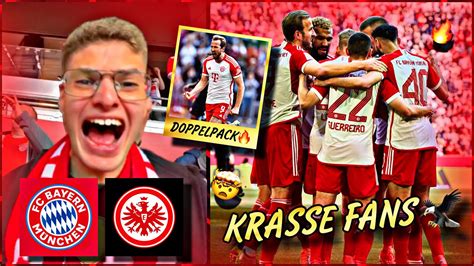 Fc Bayern Vs Eintracht Frankfurt Stadionvlog Harry Kane Doppelpack