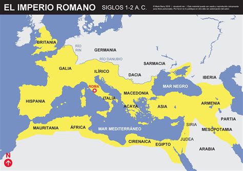 Lista 103 Foto Mapa Del Imperio Romano De Oriente Y Occidente Alta