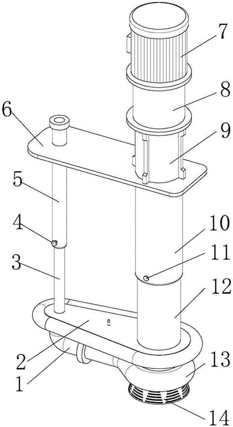 一种能够根据水位变化的液下渣浆泵的制作方法