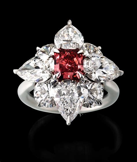 Red diamond ring | Red diamond ring, Red diamond, Beautiful jewelry