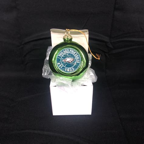 Philadelphia eagles Christmas ball ornament