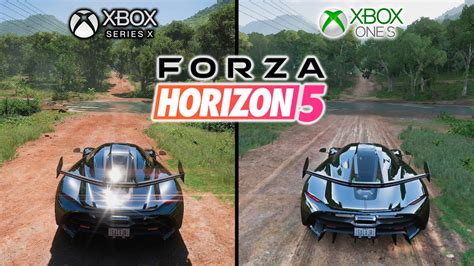 Forza Horizon Xbox Series X Vs Xbox One S Comparativo Lado A