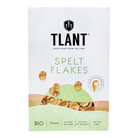 Tlant Biologische Spelt Flakes Pak Gram Dutchfoodexpress