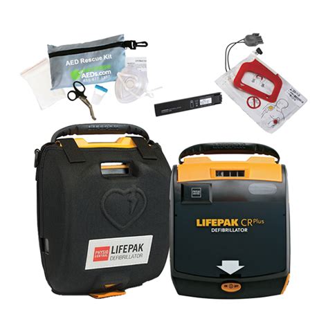 Lifepak Cr Plus Recertifed Aed Portable Bundle Purchase Aeds