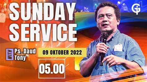 Ibadah Online GSJS Tunjungan Plaza Surabaya W Ps Daud Tony 05 00