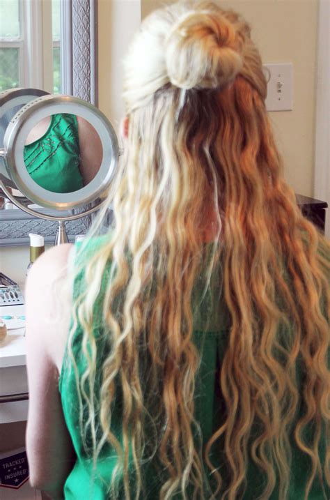 Mermaid Waves Hair Tutorial